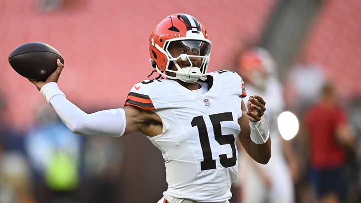 Cleveland Browns quarterback Taylen Green