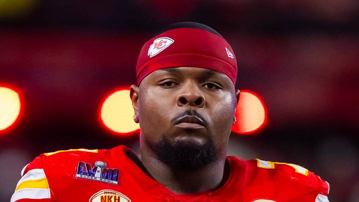 Kansas City Chiefs offensive tackle Jawaan Taylor