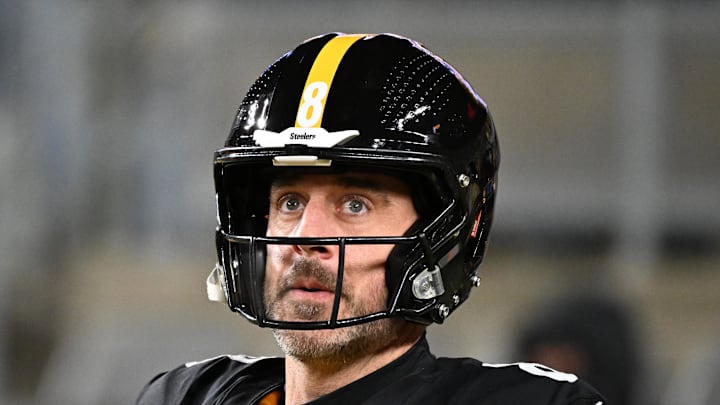 Pittsburgh Steelers quarterback Aaron Rodgers Pittsburgh Steelers quarterback Aaron Rodgers