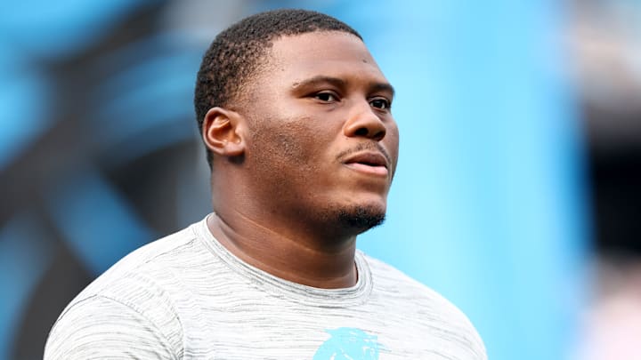 Carolina Panthers defensive lineman Derrick Brown