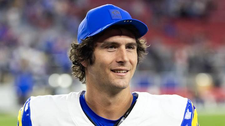 Los Angeles Rams quarterback Stetson Bennett IV. Los Angeles Rams quarterback Stetson Bennett IV.