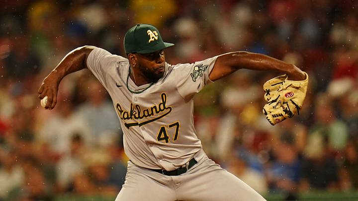 Oakland Athletics relief pitcher Michael Otanez. Credit: David Butler II-USA TODAY Sports Oakland Athletics relief pitcher Michael Otanez. Credit: David Butler II-USA TODAY Sports