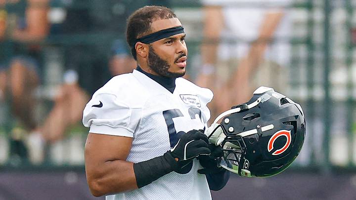 Chicago Bears linebacker T.J. Edwards