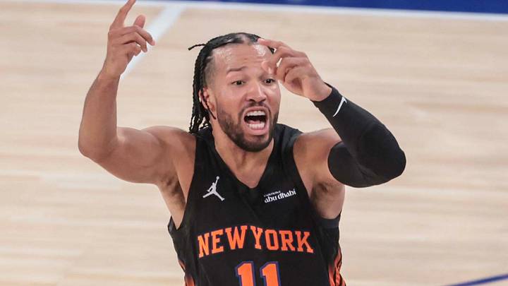 New York Knicks guard Jalen Brunson (11) reacts after getting called for a foul in the fourth quarter against the Orlando Magic at Madison Square Garden. Mandatory Credit: Wendell Cruz-Imagn Images New York Knicks guard Jalen Brunson (11) reacts after getting called for a foul in the fourth quarter against the Orlando Magic at Madison Square Garden. Mandatory Credit: Wendell Cruz-Imagn Images