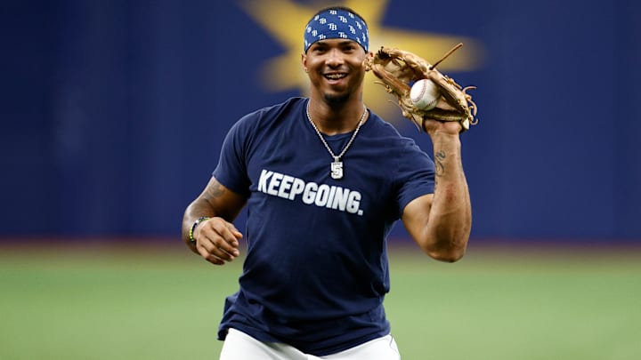 Wander Franco debutó en la MLB en 2021, con los Rays de Tampa Bay 