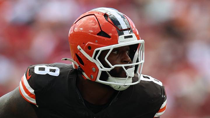 Cleveland Browns defensive end Jared Verse Cleveland Browns defensive end Jared Verse