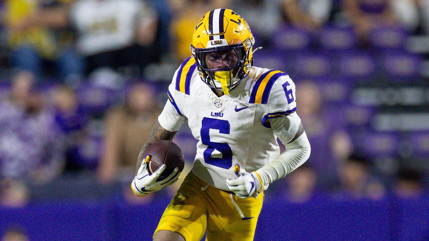 Saints 6th Round Pick Is WR and Return Specialist Barion Brown of LSU
