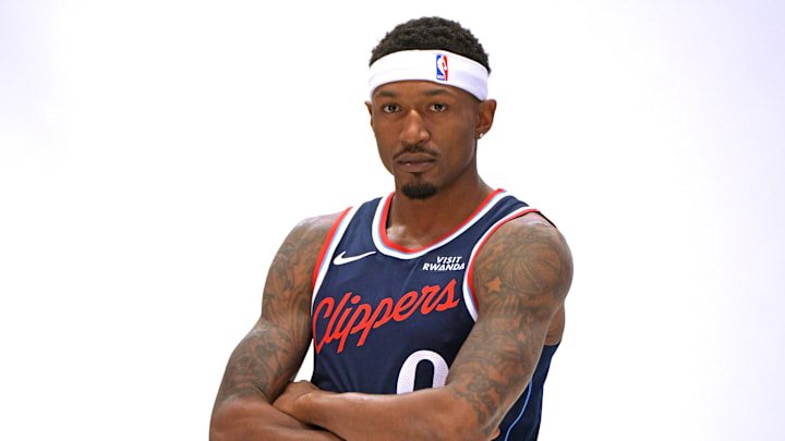 Sep 29, 2025; Inglewood, CA, USA; Los Angeles Clippers guard Bradley Beal (0) photographed during media day at Intuit Dome. Mandatory Credit: Jayne Kamin-Oncea-Imagn Images Sep 29, 2025; Inglewood, CA, USA; Los Angeles Clippers guard Bradley Beal (0) photographed during media day at Intuit Dome. Mandatory Credit: Jayne Kamin-Oncea-Imagn Images