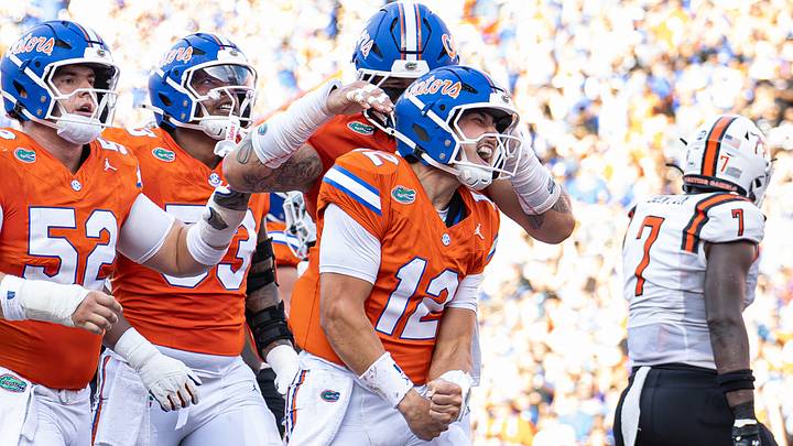 Aaron Philo has led Florida to a 3-0 start as the starting quarterback. Aaron Philo has led Florida to a 3-0 start as the starting quarterback.