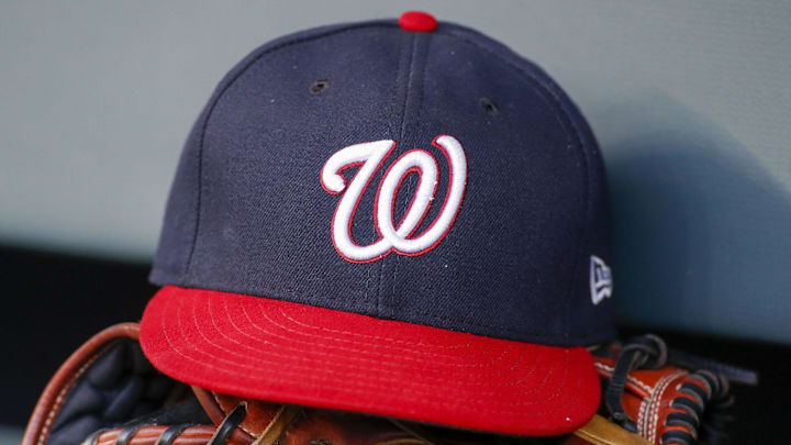 Dark blue Washington Nationals hat
