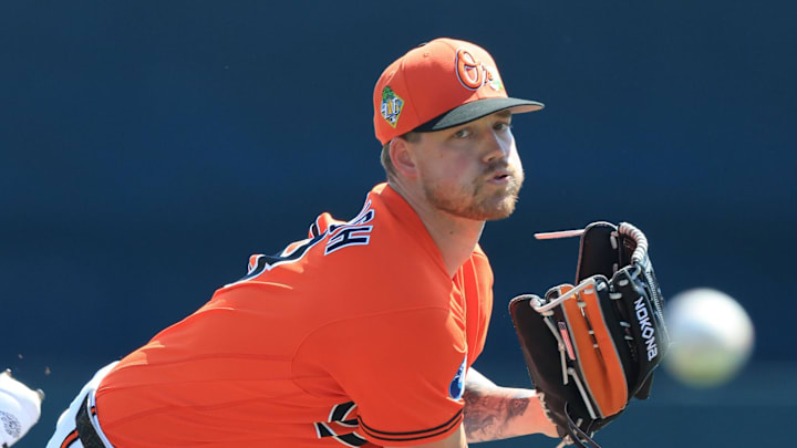 Baltimore Orioles starting pitcher Kyle Bradish 