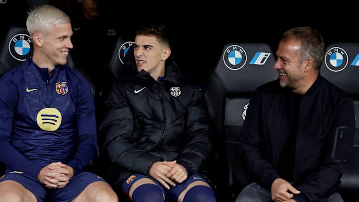 Gavi, Olmo et Flick - FC Barcelone