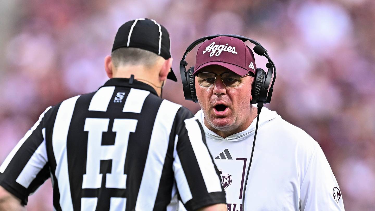 Mike Elko Knows That Work Has To Be Done on Texas A&M's Offense