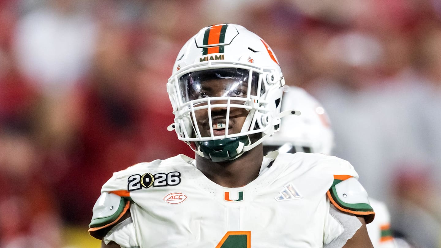 BREAKING: Buccaneers Select Miami's Rueben Bain in First Round of 2026 NFL Draft