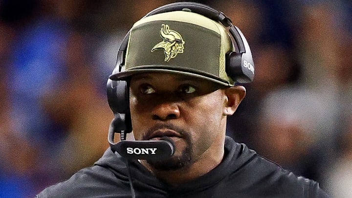 Minnesota Vikings defensive coordinator Brian Flores