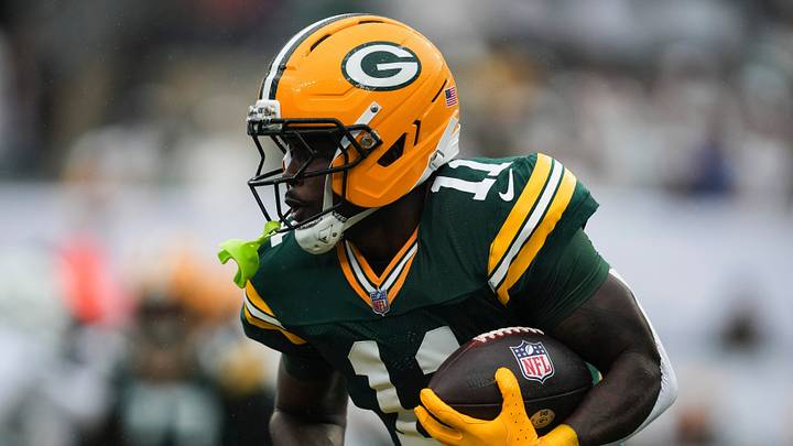 Green Bay Packers wide receiver Jayden Reed Green Bay Packers wide receiver Jayden Reed