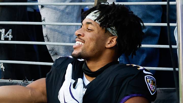 Baltimore Ravens safety Keondre Jackson Baltimore Ravens safety Keondre Jackson