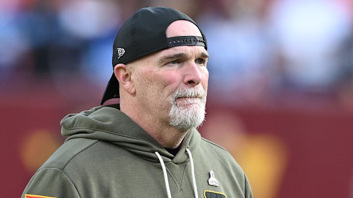 Washington Commanders head coach Dan Quinn Washington Commanders head coach Dan Quinn
