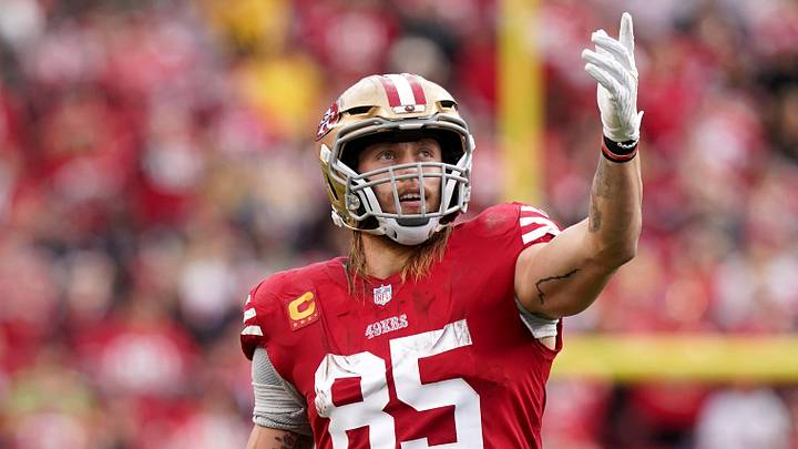 San Francisco 49ers tight end George Kittle (85) San Francisco 49ers tight end George Kittle (85)
