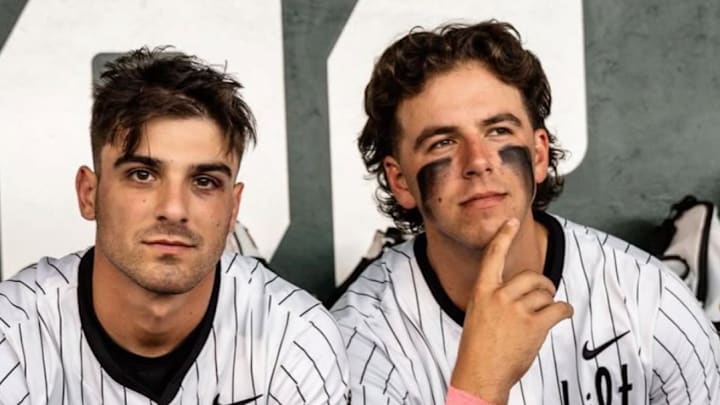 Mike Mancini (left) and Riley Nelson (right) were roommates at Vanderbilt this past season and have decisions to make in the MLB Draft. Mike Mancini (left) and Riley Nelson (right) were roommates at Vanderbilt this past season and have decisions to make in the MLB Draft.