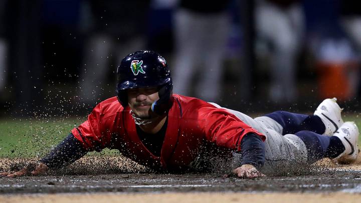 Cedar Rapids’ Kyle DeBarge (27) crosses the plate in the sixth inning against the Wisconsin Timber Rattlers during the Rattlers’ home opener on Friday, April 4, 2025, at Neuroscience Group Field at Fox Cities Stadium in Grand Chute, Wis. Cedar Rapids defeated Wisconsin 4-1.
Wm. Glasheen USA TODAY NETWORK-Wisconsin Cedar Rapids’ Kyle DeBarge (27) crosses the plate in the sixth inning against the Wisconsin Timber Rattlers during the Rattlers’ home opener on Friday, April 4, 2025, at Neuroscience Group Field at Fox Cities Stadium in Grand Chute, Wis. Cedar Rapids defeated Wisconsin 4-1.
Wm. Glasheen USA TODAY NETWORK-Wisconsin