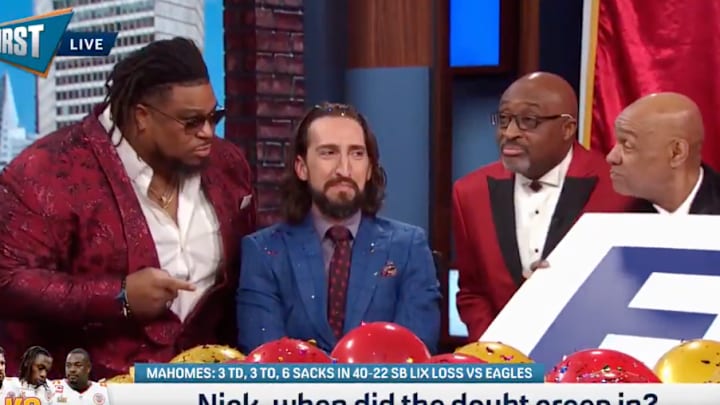 Nick Wright had a lot to say about his Chiefs before Super Bowl LIX.