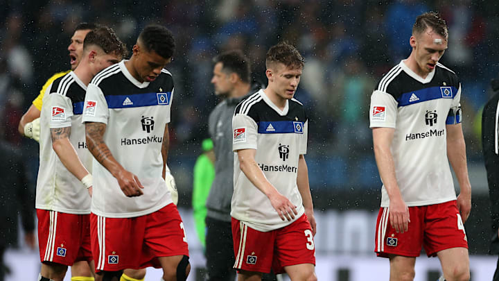 Die HSV-Stars waren am Freitagabend sichtlich enttäuscht.