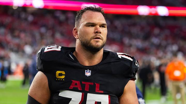 Atlanta Falcons tackle Jake Matthews is in his 13th season with the team since being selected 6th overall in the 2014 NFL Draft.