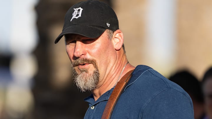 Mar 30, 2026; Phoenix, AZ, USA; Detroit Lions head coach Dan Campbell during the 2026 NFL Annual League Meeting at the Arizona Biltmore.