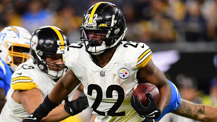 Najee Harris signing with the Los Angeles Chargers has increased his fantasy football value for next season.