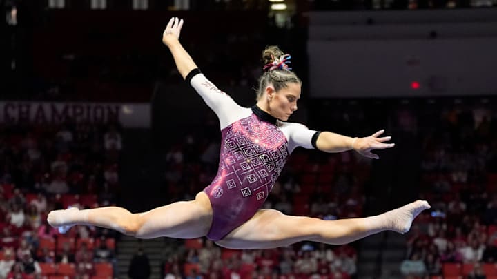 Oklahoma gymnast Jordan Bowers