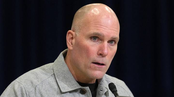 Baltimore Ravens general manager Eric DeCosta