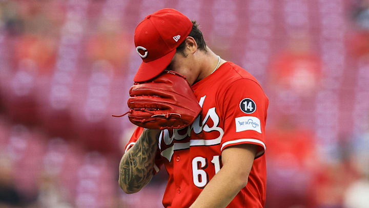 Cincinnati Reds starting pitcher Chase Petty