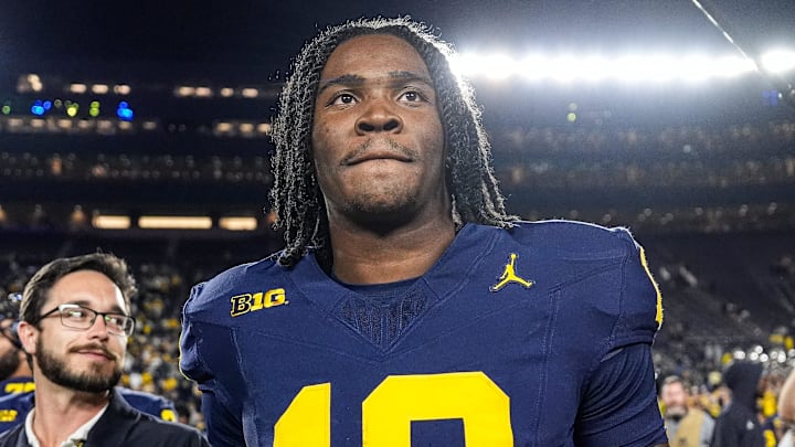 Michigan quarterback Bryce Underwood