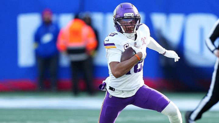 Minnesota Vikings wide receiver Justin Jefferson. Minnesota Vikings wide receiver Justin Jefferson.