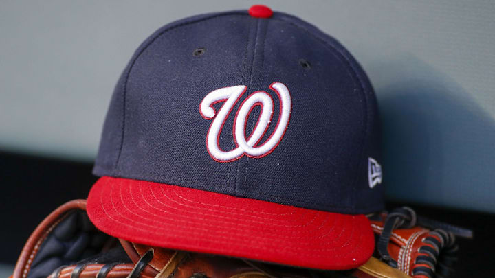 Dark blue Washington Nationals hat