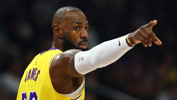 Los Angeles Lakers forward LeBron James