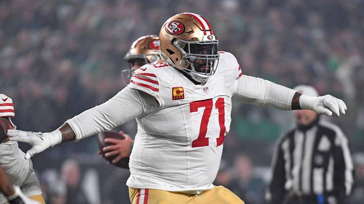 San Francisco 49ers offensive tackle Trent Williams (71)