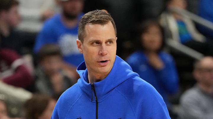 Mar 18, 2026; Greenville, SC, USA; Duke Blue Devils head coach Jon Scheyer during a practice session ahead of the first round of the men's 2026 NCAA Tournament at Bon Secours Wellness Arena. Mandatory Credit: Bob Donnan-Imagn Images Mar 18, 2026; Greenville, SC, USA; Duke Blue Devils head coach Jon Scheyer during a practice session ahead of the first round of the men's 2026 NCAA Tournament at Bon Secours Wellness Arena. Mandatory Credit: Bob Donnan-Imagn Images