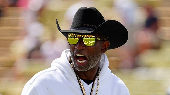 Sep 12, 2026; Boulder, Colorado, USA; Colorado Buffaloes head coach Deion Sanders before the game against Weber State at Folsom Field. Sep 12, 2026; Boulder, Colorado, USA; Colorado Buffaloes head coach Deion Sanders before the game against Weber State at Folsom Field.