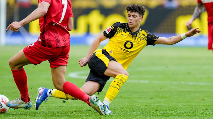 Samuele Inácio im Zweikampf