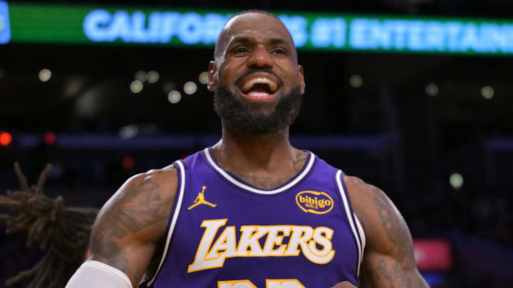 Los Angeles Lakers forward Lebron James
