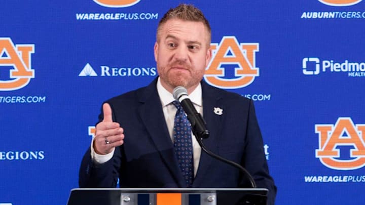 Auburn head coach Alex Golesh brought the Tigers the ultimate equalizer in the transfer portal