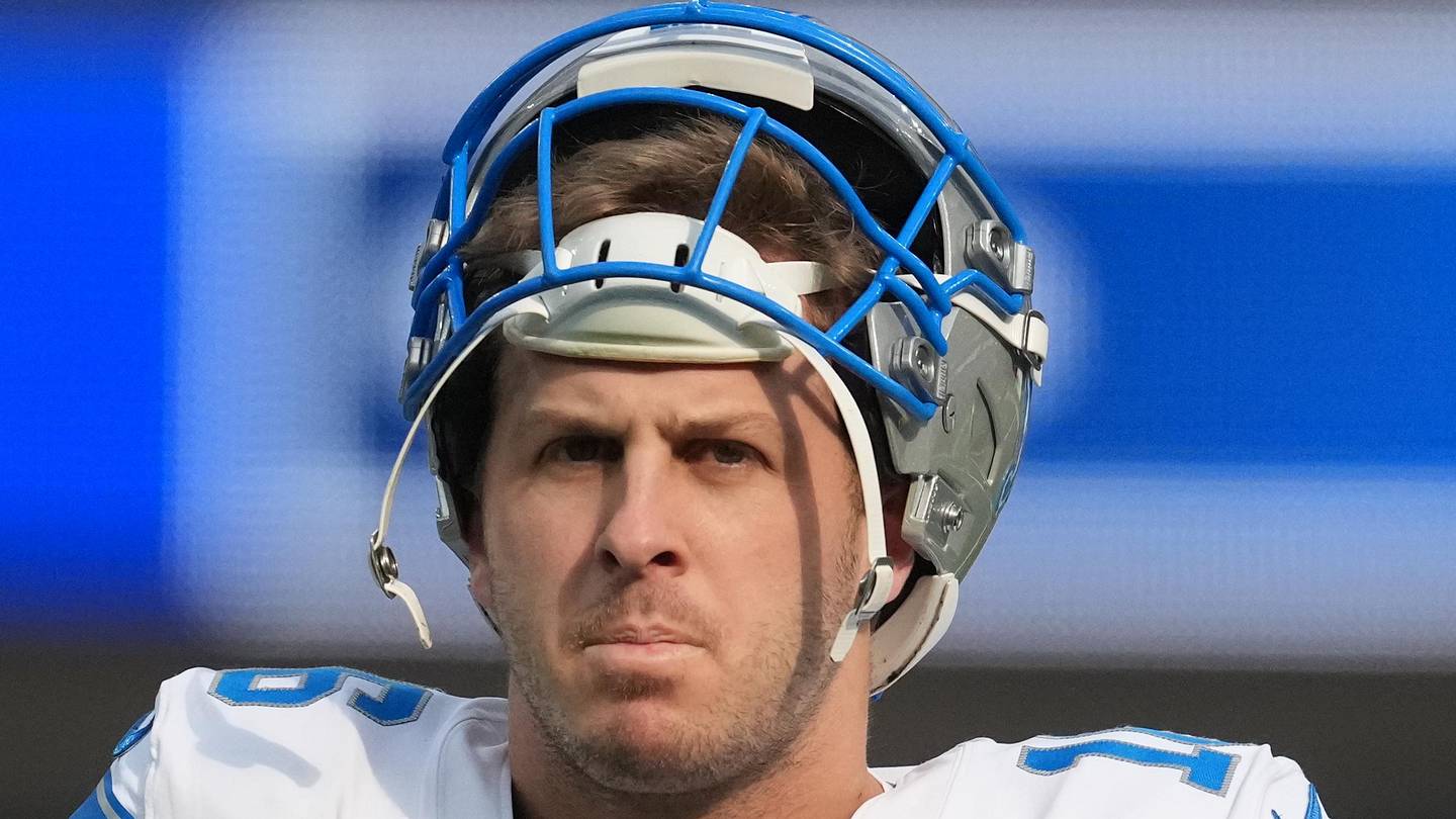 Jared Goff knows what's at stake as the clock ticks on the Lions