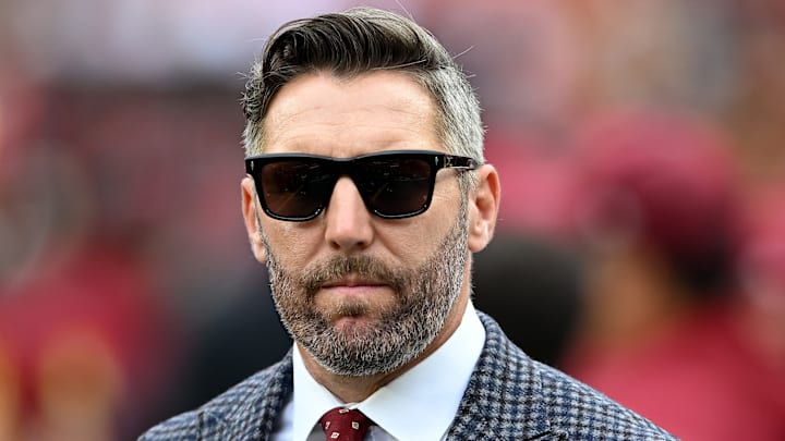 Washington Commanders general manager Adam Peters Washington Commanders general manager Adam Peters