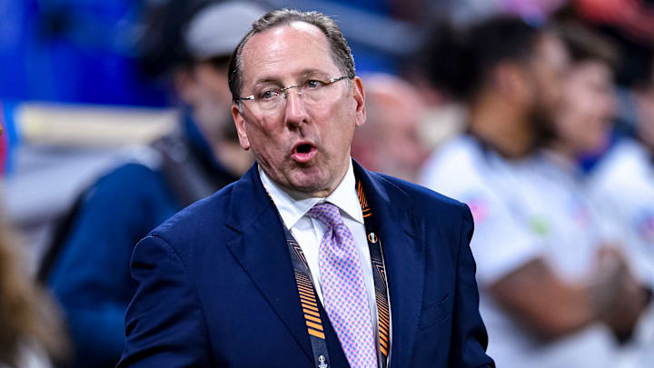 John Textor, était le principal actionnaire de l'Olympique Lyonnais et de Crystal Palace. 