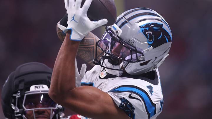 Carolina Panthers wide receiver Tetairoa McMillan Carolina Panthers wide receiver Tetairoa McMillan