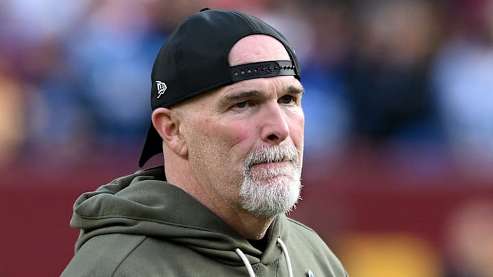 Washington Commanders head coach Dan Quinn