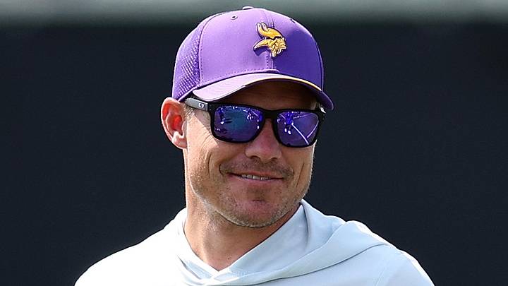 Minnesota Vikings head coach Kevin O'Connell Minnesota Vikings head coach Kevin O'Connell