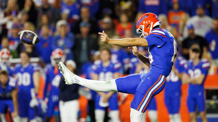 Florida Gators punter Tommy Doman rounded out the team's selections in the 2026 NFL Draft.